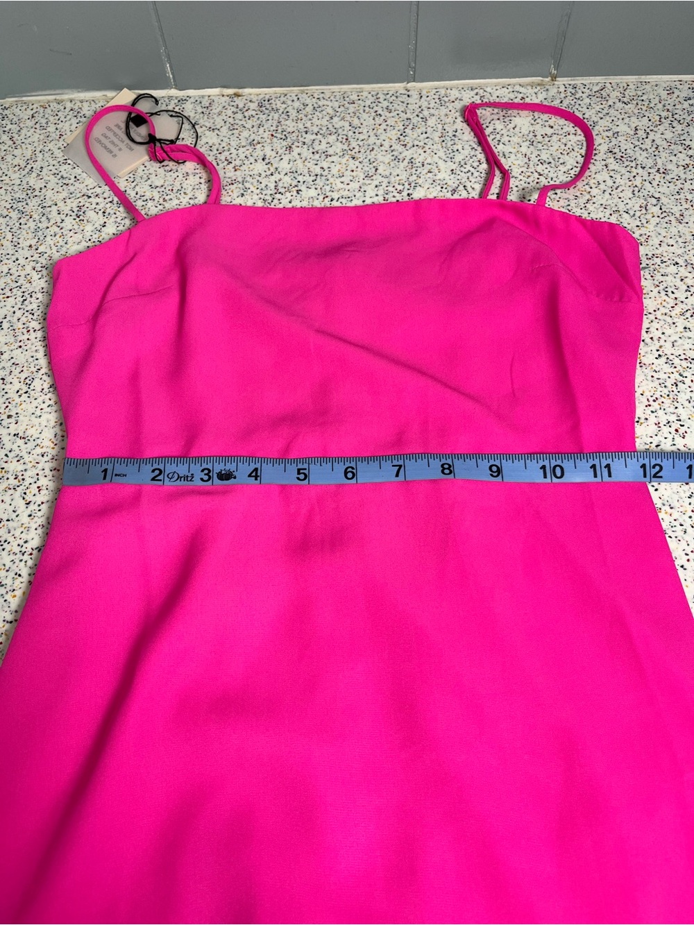 superdown Addison Hot Pink Spaghetti Strap Maxi Dress Side Slit Women’s Size XS - Picture 8 of 11